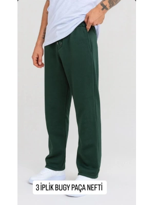 3 İPLİK YEŞİL EŞOFMAN ALTI