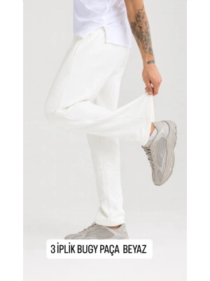 3İPLİK BEYAZ EŞOFMAN ALTI