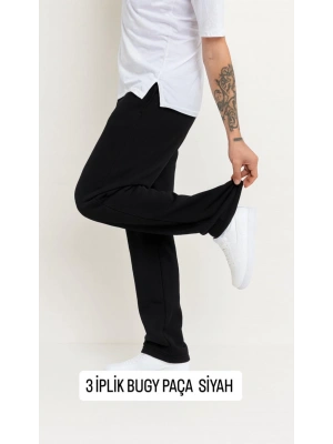 3İPLİK SİYAH EŞOFMAN ALTI