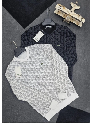 LACASTE 2 İPLİK SWEAT BEYAZ
