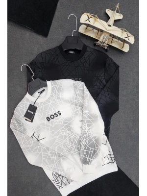 BOSS 2İPLİK SWEAT SİYAH