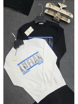 LUFIAN 2İPLİK SWEAT BEYAZ