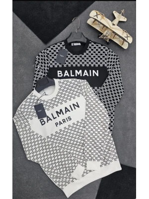 BALMAIN PARİS 2İPLİK SWEAT SİYAH