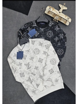 LOUIS VUITTON 2İPLİK SWEAT SİYAH