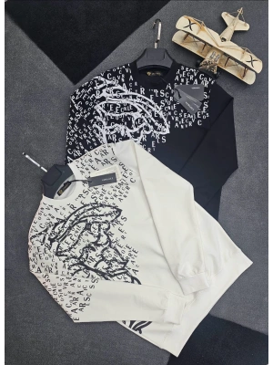 VERSACE 2İPLİK SWEAT SİYAH