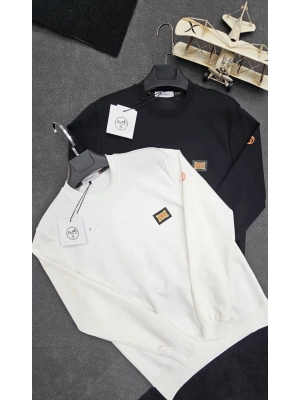 HERMES 2 İPLİK SWEAT SİYAH