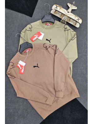 PUMA 2İPLİK SWEAT YEŞİL