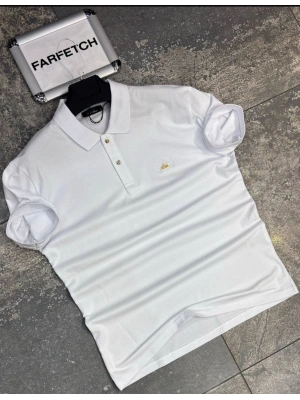 BEYAZ POLO YAKA LORO PİAMA