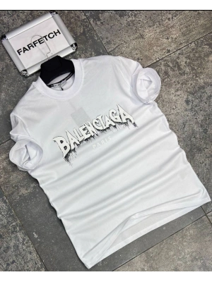 BEYAZ BALENCIAGA TİŞÖRT