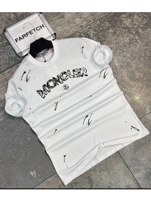 BEYAZ MONCLER TİŞÖRT
