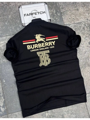 SİYAH BURBERRY TİŞÖRT