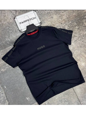 LACİVERT HUGO TİŞÖRT