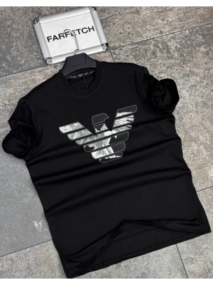 SİYAH ARMANİ TİŞÖRT