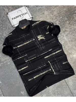 SİYAH BURBERRY TİŞÖRT