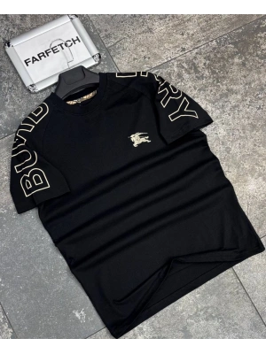 SİYAH BURBERRY TİŞÖRT