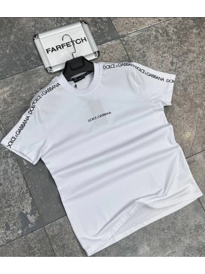BEYAZ DOLCE GABBANA TİŞÖRT