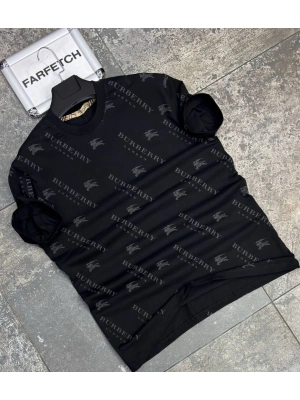 SİYAH BURBERRY TİŞÖRT