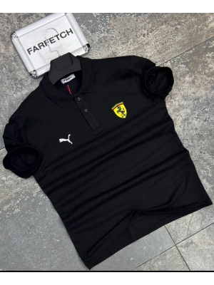 SİYAH POLO YAKA PUMA