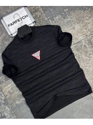 SİYAH GUESS TİŞÖRT