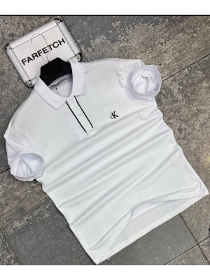 BEYAZ POLO YAKA CALVİN KLEİN