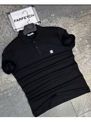 SİYAH POLO YAKA LUFIAN