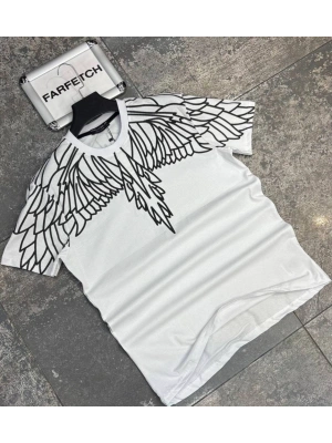 BEYAZ MARCELONO BURLON TİŞÖRT