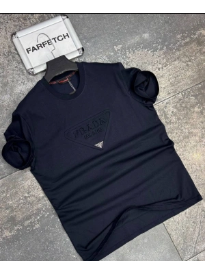 LACİVERT PRADA TİŞÖRT