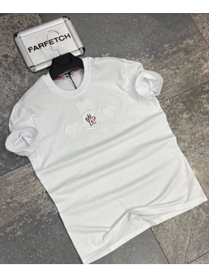 BEYAZ MONCLER TİŞÖRT