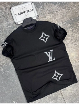 SİYAH LOUIS VUITTON TİŞÖRT