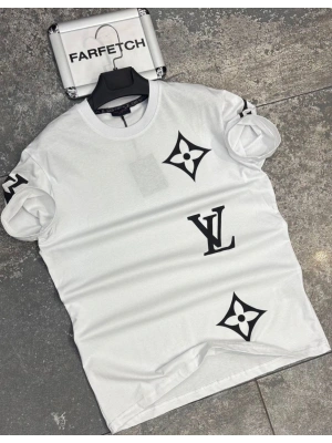 BEYAZ LOUIS VUITTON TİŞÖRT
