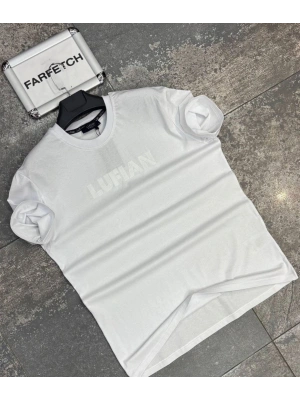 BEYAZ LUFIAN TİŞÖRT