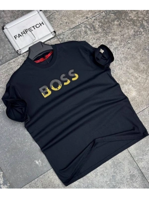 LACİVERT BOSS TİŞÖRT