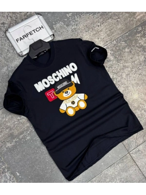 LACİVERT MOSCHINO TİŞÖRT