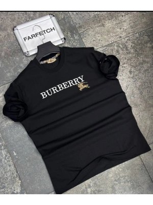 SİYAH BURBERRY TİŞÖRT