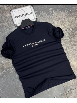 LACİVERT TOMMY TİŞÖRT