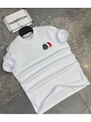 BEYAZ MONCLER TİŞÖRT