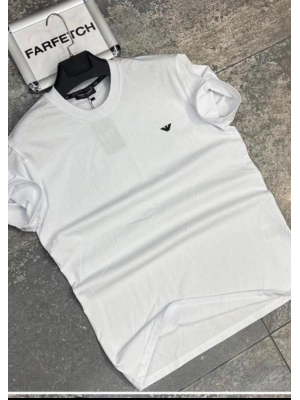 BEYAZ ARMANİ TİŞÖRT