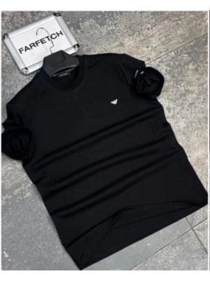 SİYAH ARMANİ TİŞÖRT