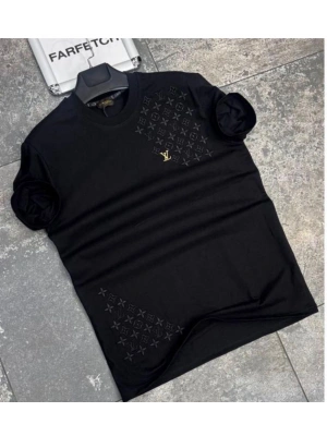 SİYAH LOUIS VUITTON TİŞÖRT