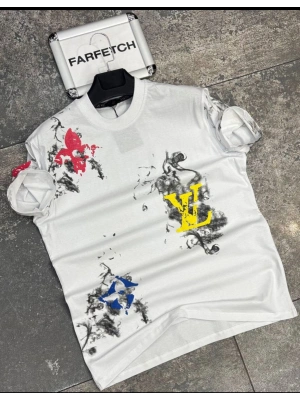 BEYAZ LOUIS VUITTON TİŞÖRT
