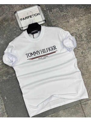 BEYAZ TOMMY TİŞÖRT