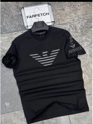 SİYAH ARMANİ TİŞÖRT