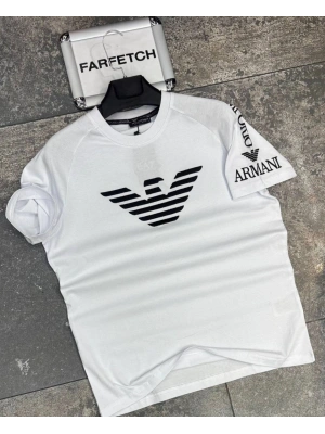 BEYAZ ARMANİ TİŞÖRT