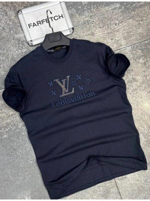 LACİVERT LOUIS VUITTON TİŞÖRT