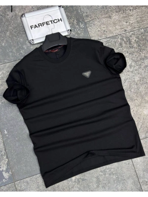 SİYAH PRADA TİŞÖRT