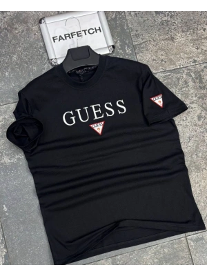 SİYAH GUESS TİŞÖRT