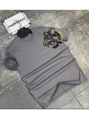 GRİ PHİLİPP PLEİN TİŞÖRT