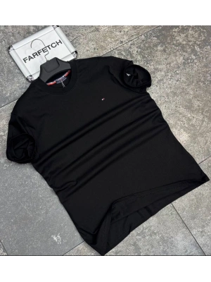 SİYAH TOMMY TİŞÖRT