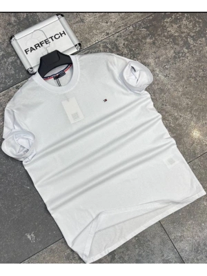 BEYAZ TOMMY TİŞÖRT