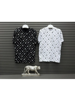 SİYAH LOUIS VUITTON TİŞÖRT